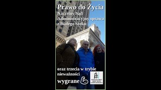 NSA - sprawa z Białegostoku oraz trzecia, w trybie nieważności wygrane 💪 Zbigniew Gelzok