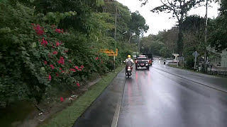 Wet Motor Bike Ride in Phuket Thailand