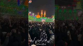 Jashn e Anwar e Shaban Karbala #ytshorts #molaabbas #youtubeshorts #karbala