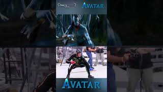 Avatar - Behind The Scenes | VFX Breakdowns | Avatar Scenes Without CG I Avatar Vfx Making #Shorts