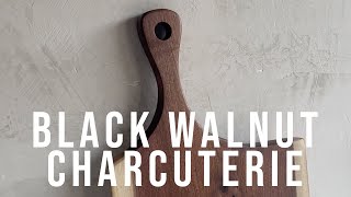 Making a Black Walnut Charcuterie Board