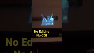 Real Life Hologram - As a Short #starwars #shorts #viral #lego