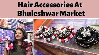 Hair Accessories At Bhuleshwar Market | Wholesale Hair Attachment | The Crazy Queen