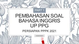 LATIHAN SOAL BAHASA INGGRIS | PERSIAPAN PPPK CPNS 2024