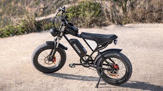 Ridstar Q20 Electric Bike 2000W 48V 40AH Powerful Dual motor 20*4.0 Fat Tire Electric Bike