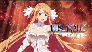 Yuuki Asuna//It's You//please don't break my heart