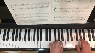 ABRSM Grade 3 - M.Praetorius - Bransle de la torche (hands together slowly)