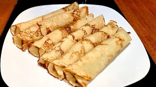 Easy Crepes Recipe | Perfect Crepes at home