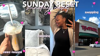 vlogtober week3: sunday reset🧺 + retail therapy🛍️