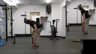 Resistance Band Romanian Deadlifts (RDL)