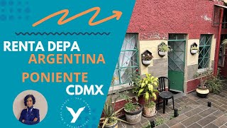 Departamento en renta, Argentina Poniente, Miguel Hidalgo, CDMX