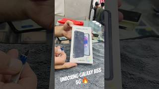 Unboxing Galaxy A55 5G 256GB Navy Blue #samsung #galaxya55 #viralvideo #trending #shorts