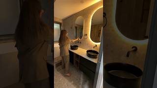 MIRROR WITH LED LIGHTING: way to create spa-like atmosphere in your bathroom! #bathroomlighting