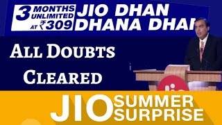 Jio Dhan Dhana Dhan Offer लेने से पहले जरूर देखे ! Jio Summer Surprise Vs Jio Dhan Dhana Dhan