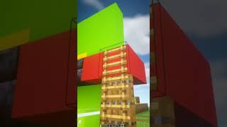 How to build a parkour game in Minecraft! | #shorts #minecraft