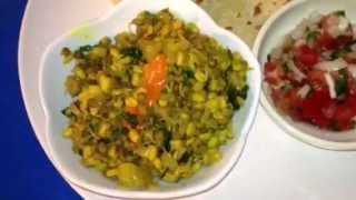 #32 )  Moong Dal Curry / Sprout