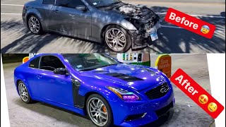 G35 with G37 conversion complete transformation start to finish!  ( time lapse build)