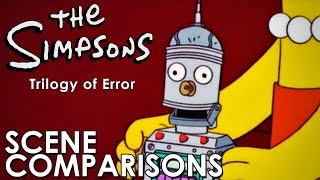 The Simpsons | Trilogy of Error - scene comparisons