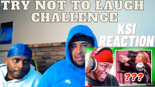 THIS WAS HARD! | KSI TRY NOT OT LAUGH REACTION!!! FUNNY😂😂😂