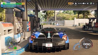 Need for Speed Unbound PS5 856 HORSEPOWER 2017 PAGANI HUAYRA RAW GAMEPLAY