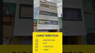 VENTA APARTAESTUDIO BARRIO COMUNEROS, BUCARAMANGA.