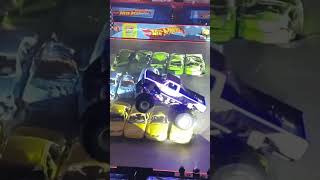 Hot wheels monster truck show #hotwheels #hotwheelsglowparty #glowparty #monstertruck