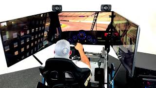 (LEGACY 2019) - APEX2 CT Motion Simulator from SimCraft, Racing Simulator running iRacing