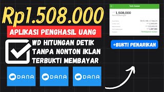 Belum Viral💸 Aplikasi Penghasil Uang Saldo Dana Tercepat 2024 Terbukti Membayar | Apk Penghasil Dana