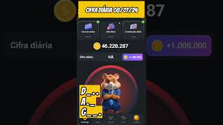 CIFRA DIÁRIA HAMSTER KOMBAT 08/07/24