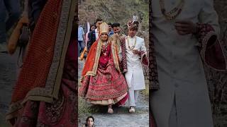 पहाड़ों में दुल्हन की विदाई ऐसे होती हैं | Village life Uttarakhand #love #pahadi #wedding #viral