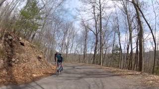 Alan Climbing Walker Mountain March 22, 2015