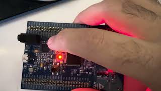 LED Control using timer in counter mode