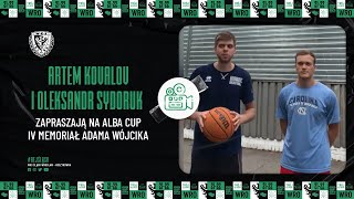 Artem Kovalov i Oleksandr Sydoruk zapraszają na ALBA Cup IV Memoriał Adama Wójcika