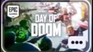 First time playing the Day of Doom mode in Fortnite