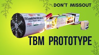 DIY TBM Prototype: Scrap to Functioning Tunnel Boring Machine #TBMprototype #whatistbm