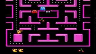 MS PAC MAN gameplay Sega Genesis / Mega Drive