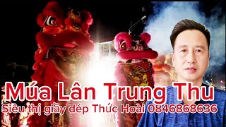 Múa Lân trung thu sau cơn bão số 3 Yagi tại Quảng Yên QN.