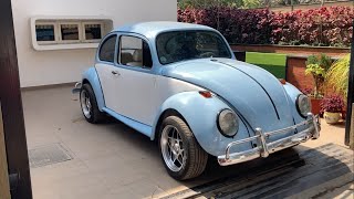 India”s rarest 1969s Volkswagen Beetle 🤩 vintage cars #vintagecars #vwbeetle #vw #car