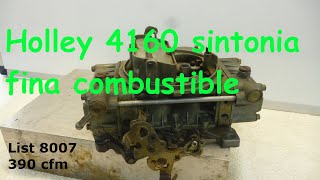 Como hacer sintonia fina de combustible en carburadores holley 4160