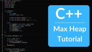 C++ Max Heap Implementation