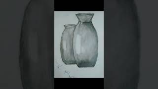 Still Life Pot drawing #shorts #youtubeshorts #trending #viral