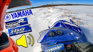 Yamaha SXR 700 Triple - Sounds Insane!