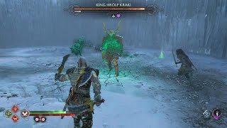 God of War Ragnarök King Hrolf Kraki Berserker Boss Fight. Give Me No Mercy Difficulty