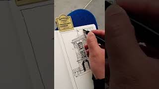 Drawing FDNY Ghostbusters Hook & Ladder 8