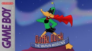 Daffy Duck Marvin Missions Super Stage No Refills Game Boy