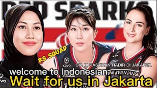 Red Sparks 5 Hari di Jakarta  Megawati-Gia dipastikan Hadir #volleyball #volikorea