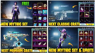 FINALLY 🤩 M416 GLACIER IN CLASSIC CRATE | FREE NEW MYTHIC SET | NEXT PRIMIUM CRATE