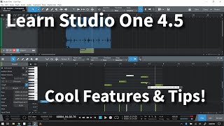 Learn Presonus Studio One 4.5 | Lots of Cool Tips and Features Explained!