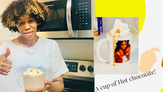 Healthy Hot Chocolate Recipe - How to make Hot Chocolate at home with Marshmallow