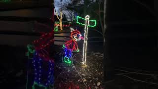 Evening at Kennywood for Christmas #kennywood #holiday #lights #pittsburgh #xmas #festive #lights